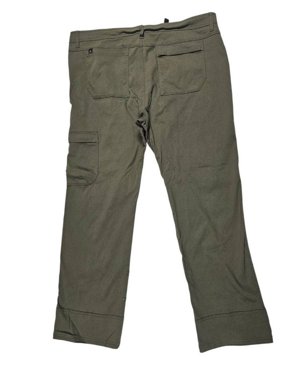 Prana Stretch Zion Green Cargo Pants Men’s Size 42 - Picture 3 of 11
